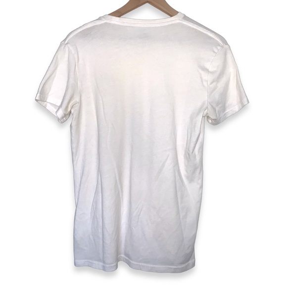 MENS WHITE HOLLISTER BASIC LOGO TSHIRT SIZE SMALL - Picture 2 of 2